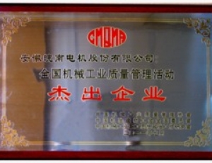 質(zhì)量管理杰出企業(yè)